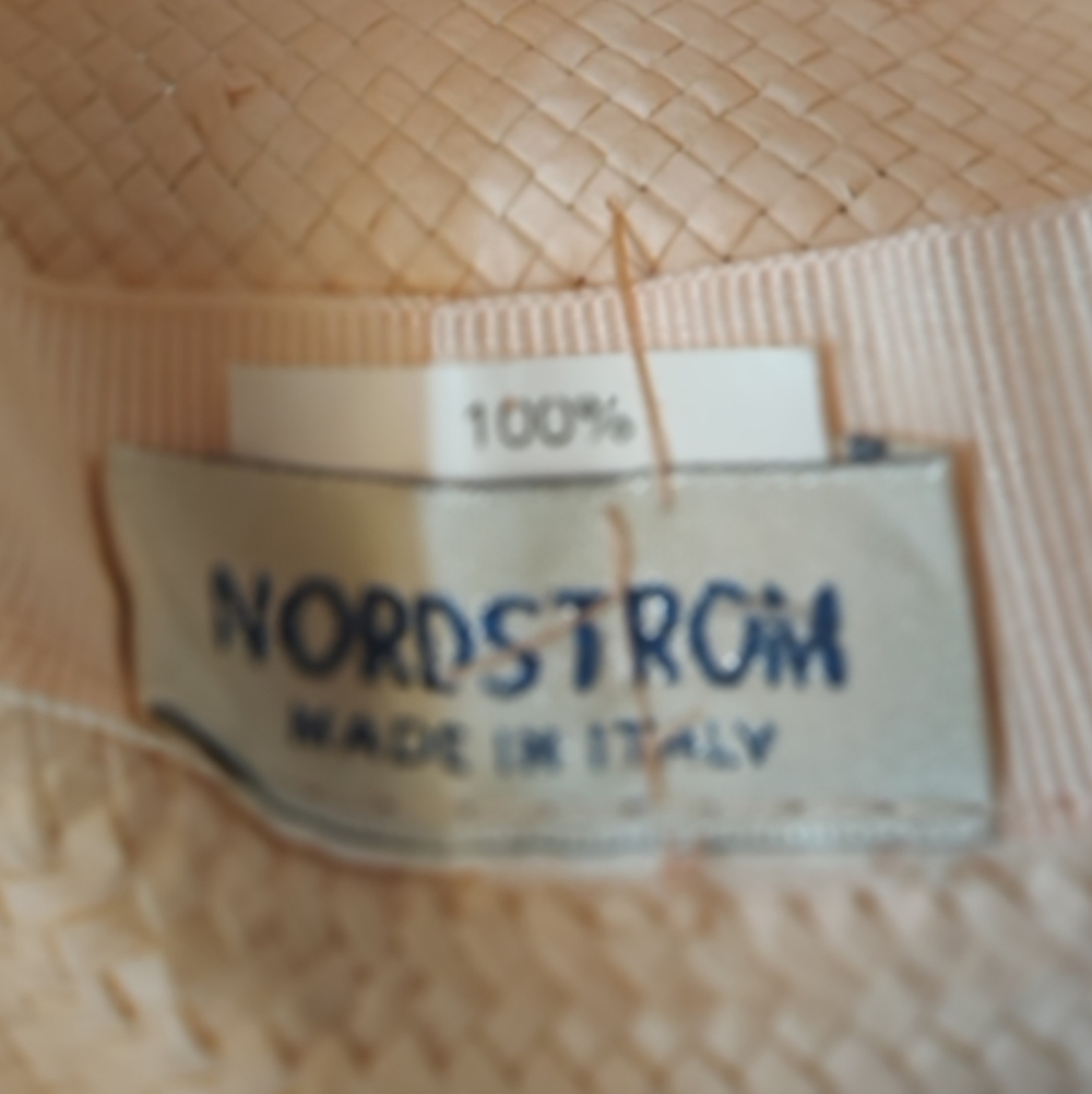 2 Pc: Nordstrom Sun Hat+Victoria Secret Knit Sweater, Short Sleeve Drop Neck, M - Picture 13 of 14